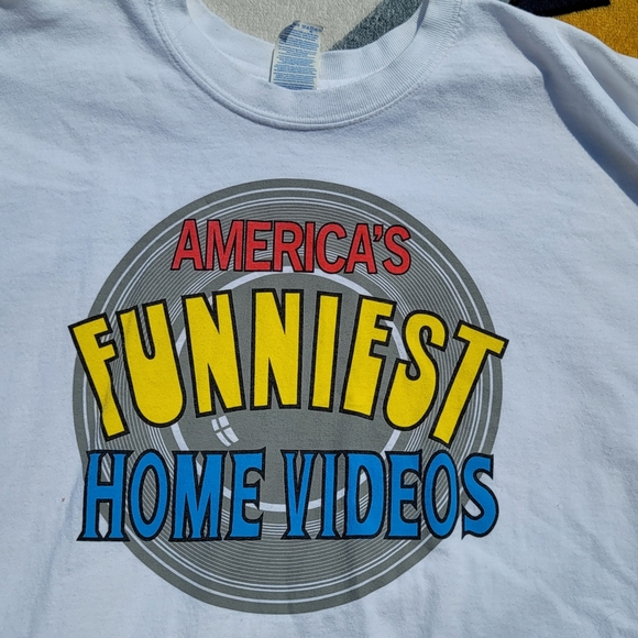 Vintage America's Funniest Home Videos T Shirt - Picture 2 of 5